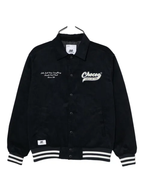 CHOCOOLATE logo-embroidered jacket