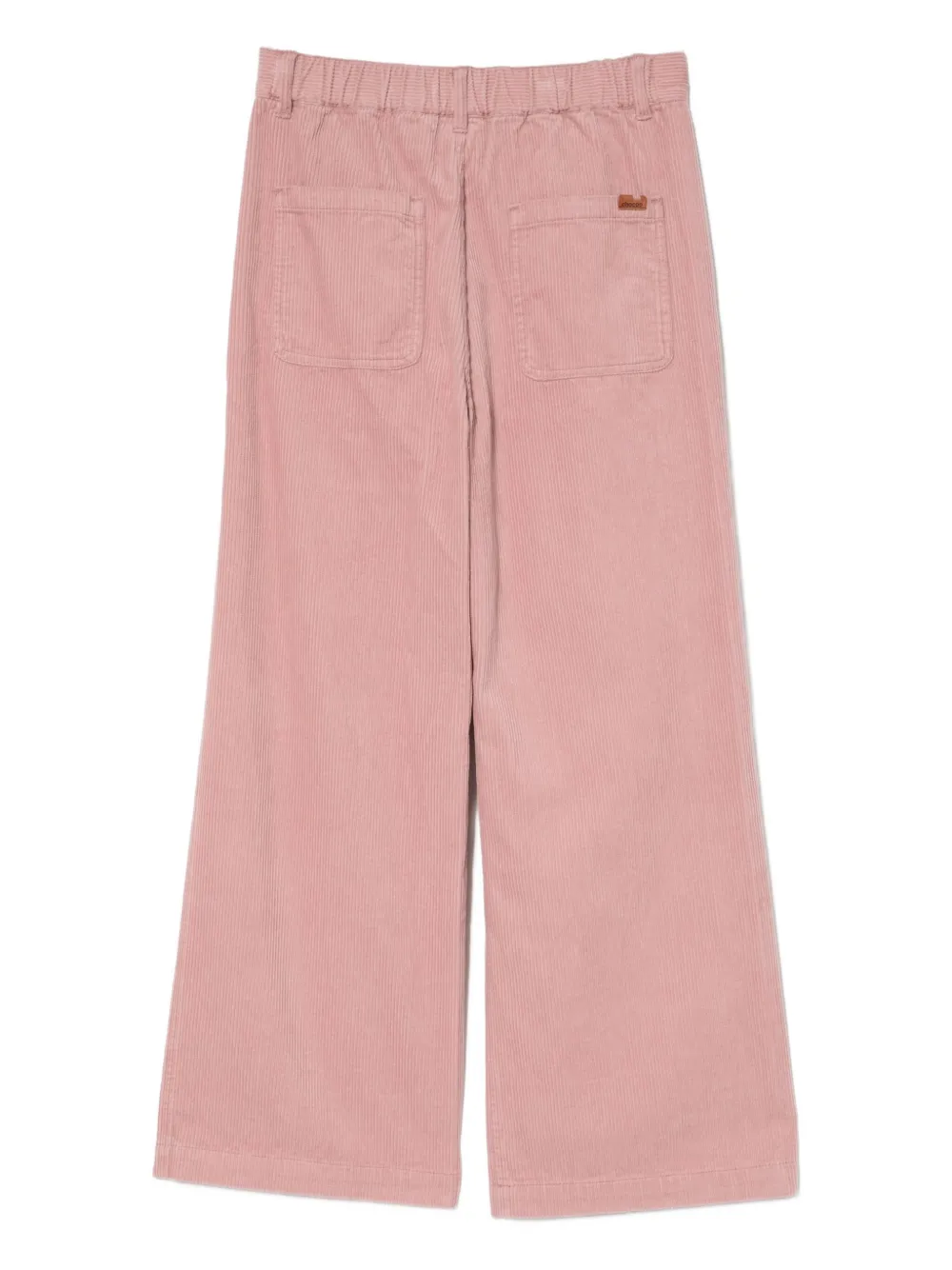 CHOCOOLATE logo-patch trousers | Straight-Leg Pants | Image 2