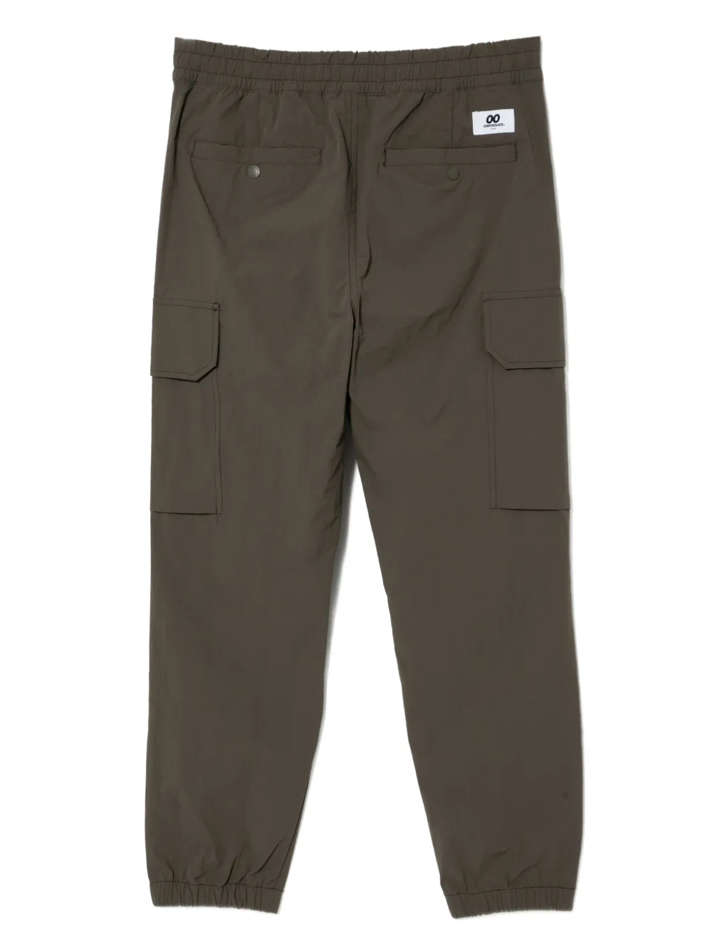 CHOCOOLATE Broek met logopatch - Grijs
