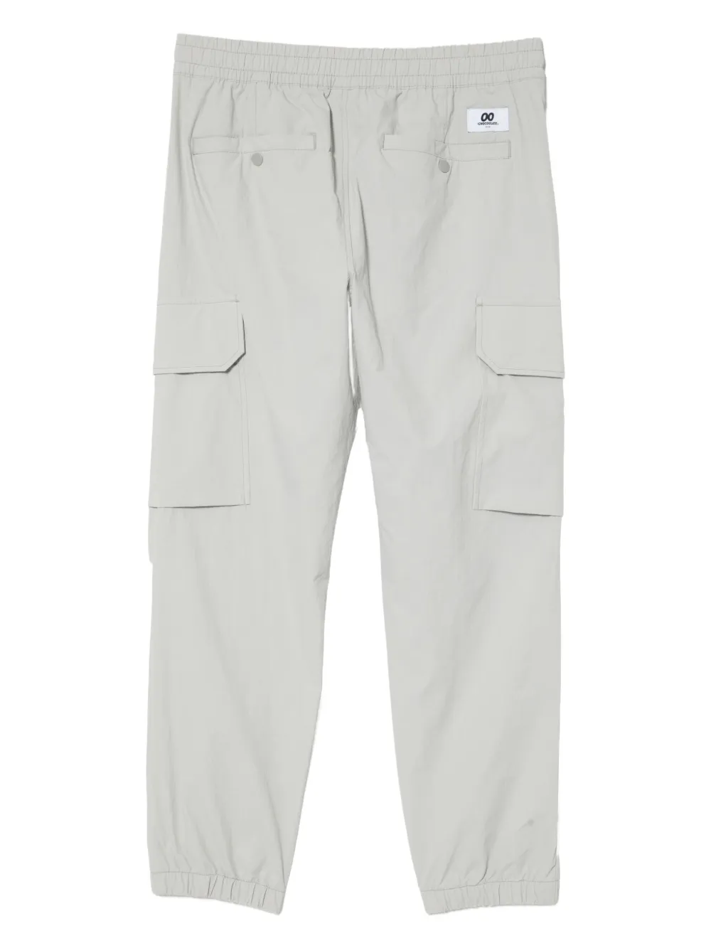 Chocoolate Logo-patch Trousers In Black