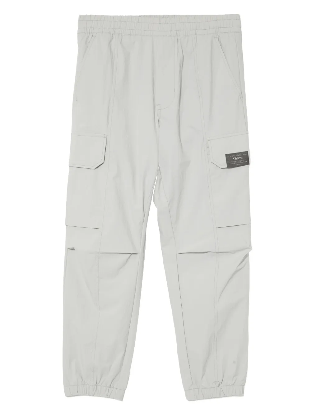CHOCOOLATE logo-patch trousers | Grey | Image 1