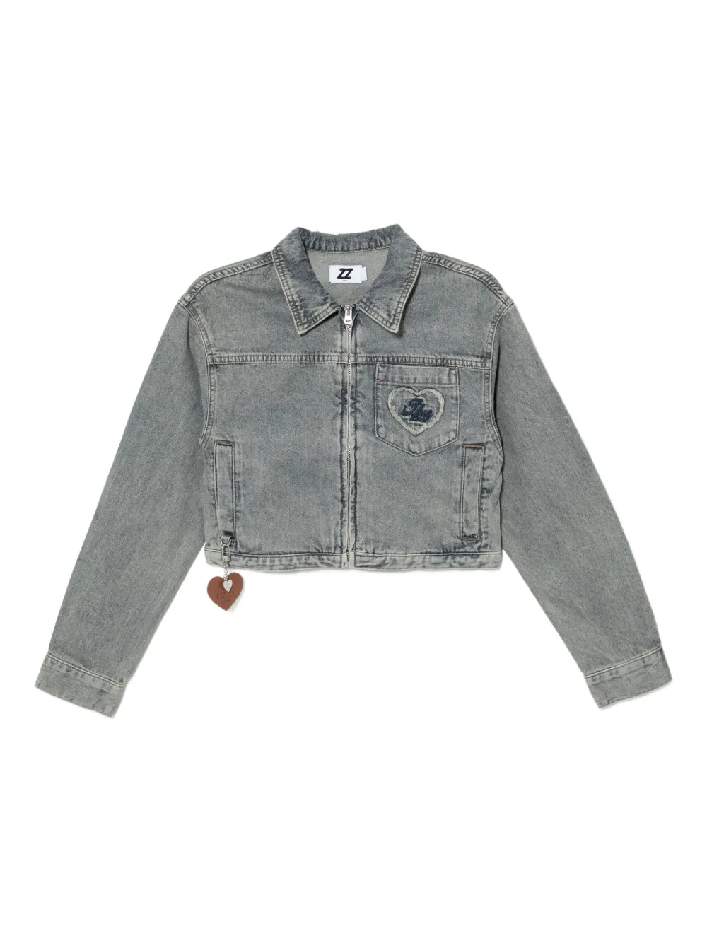 Izzue Logo-patch Jacket In Blue