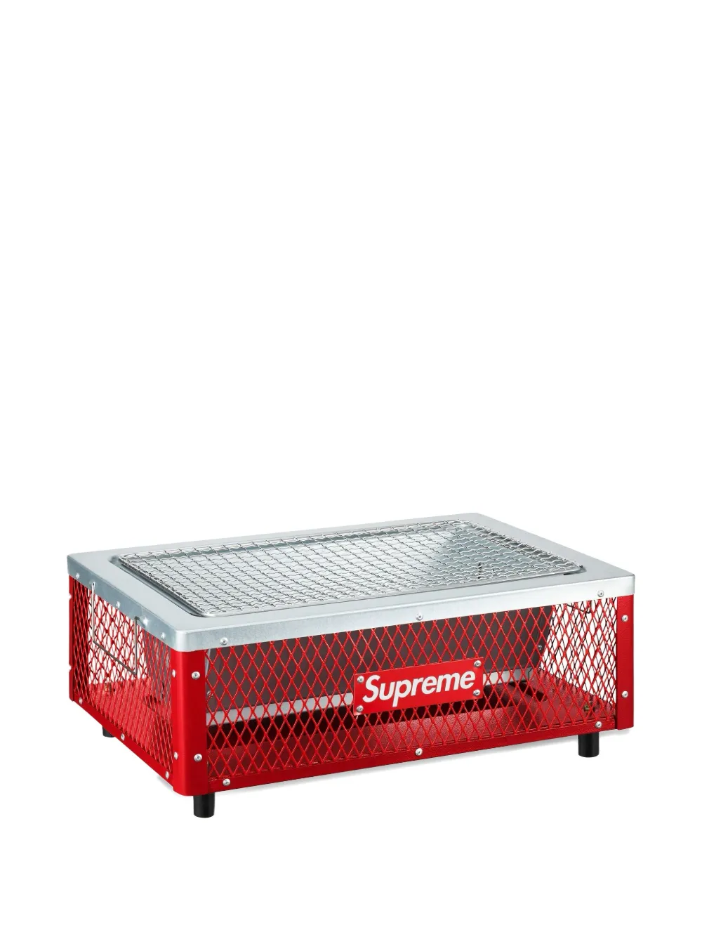 Supreme Coleman Charcoal Grill In Red