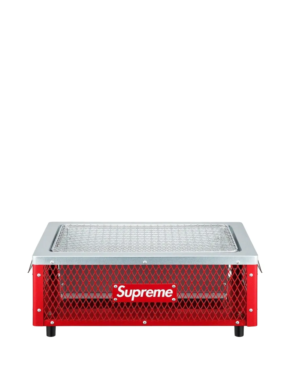 Supreme Coleman Charcoal Grill In Red