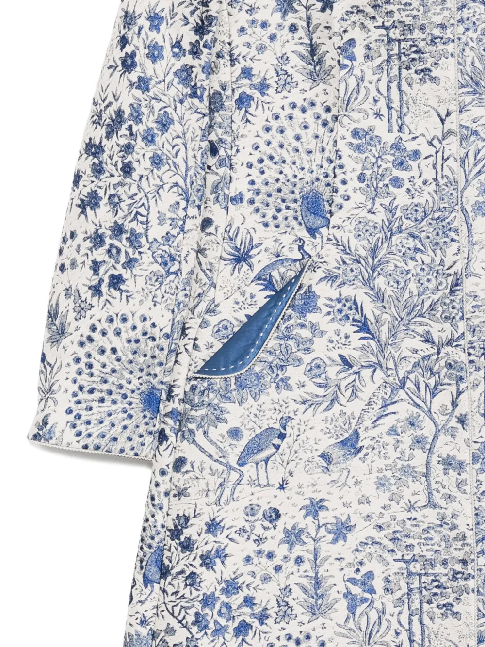 SHIATZY CHEN Jas met gewelfde afwerking Blauw