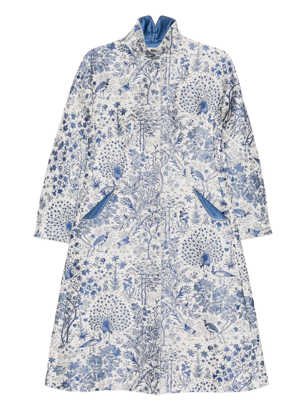 SHIATZY CHEN Scape-of-Curve coat | Blue | Image 1