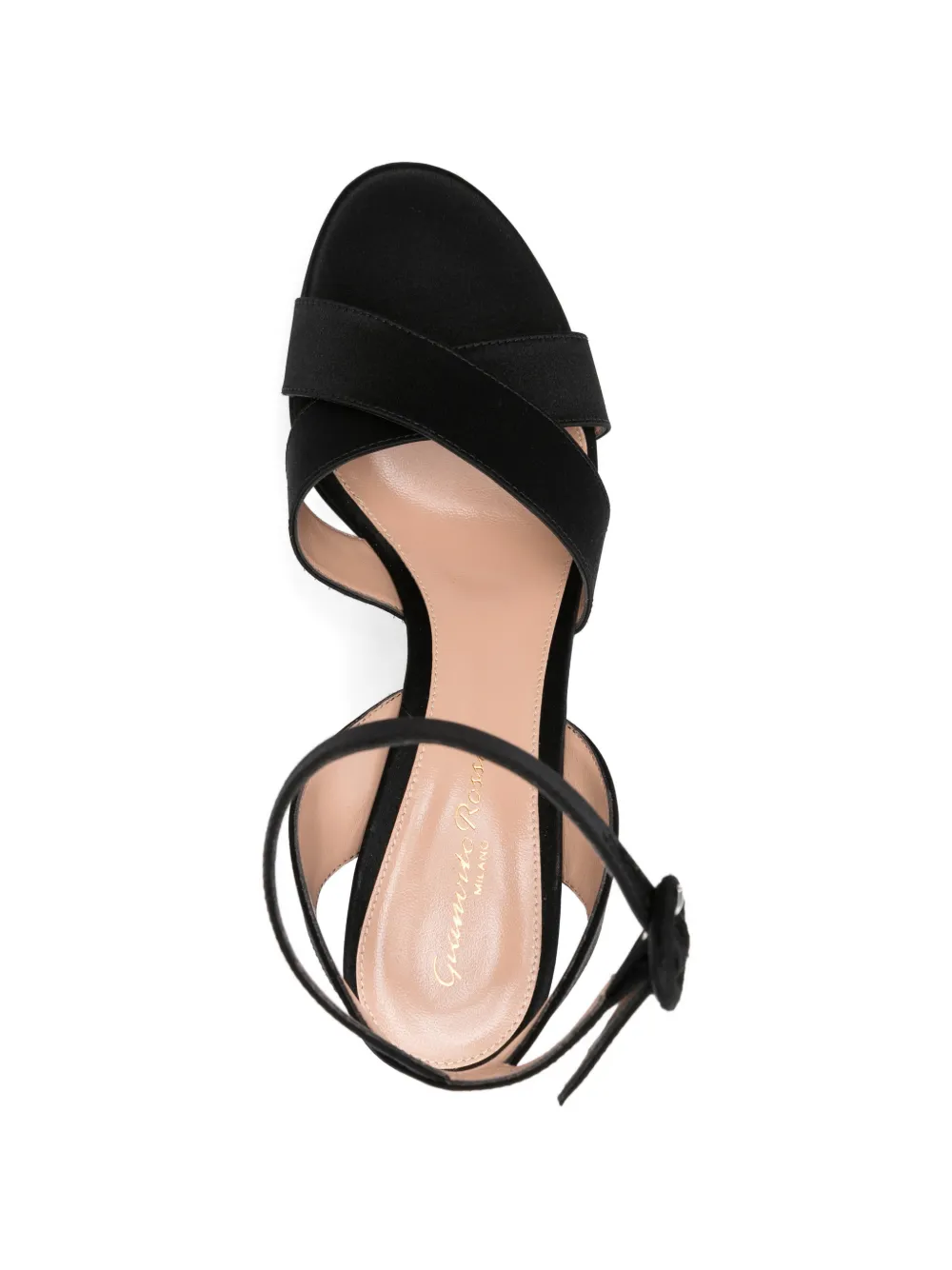 Gianvito Rossi Sabrina sandalen met plateauzool Zwart