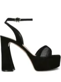 Gianvito Rossi 105mm platform ankle-strap sandals - Black