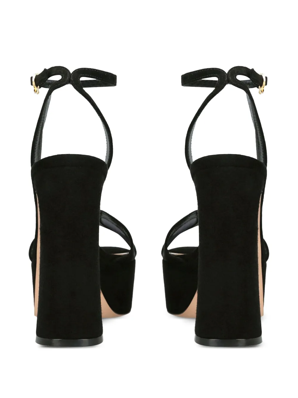 Gianvito Rossi 105mm platform ankle-strap sandals Black