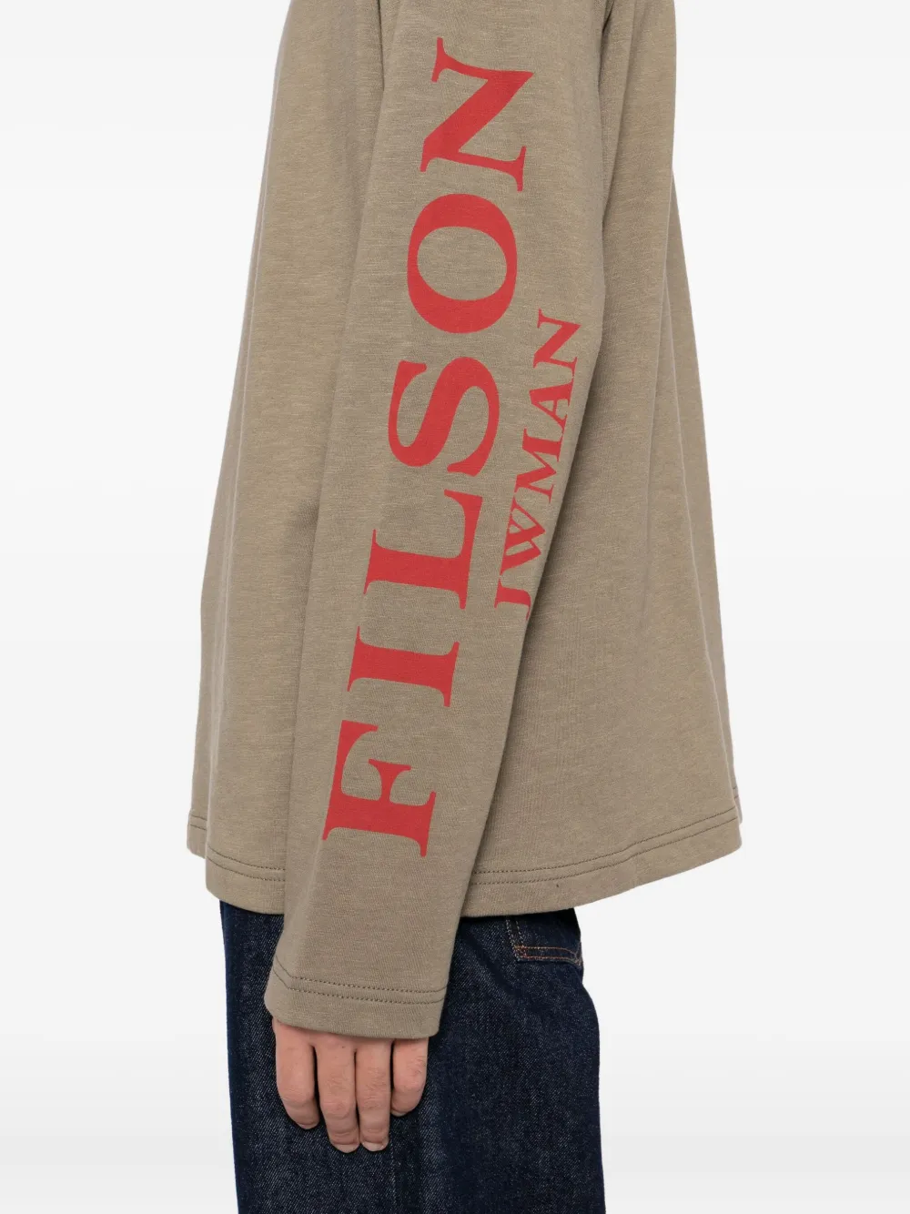 Junya Watanabe MAN T-shirt met print Groen