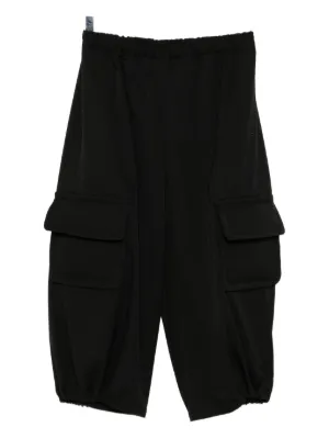 COMME des GARÇONS コムデギャルソン クロップド イージーパンツ コムコム コムデギャルソンCOMME des GARCONS ウールギャバ