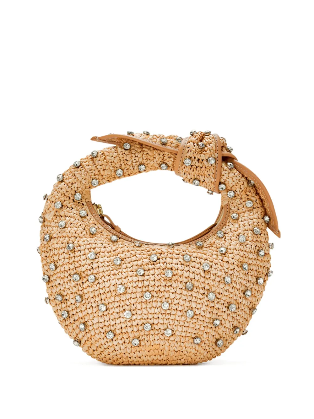 Poolside Josie Crystal-embellishment Tote Bag In Brown