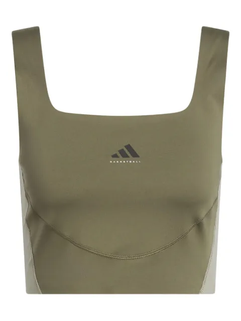 adidas square-neck tank top