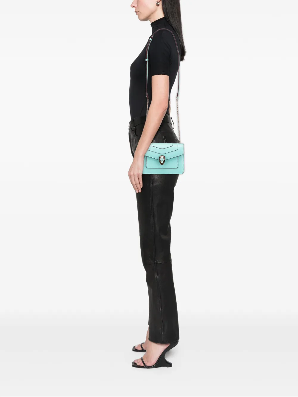 Bvlgari Pre-Owned 2000-2025 Leather Serpenti Forever crossbody bag | Pre-Owned | Image 2