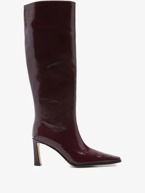 Michael Kors Darrah patent leather knee-high boots