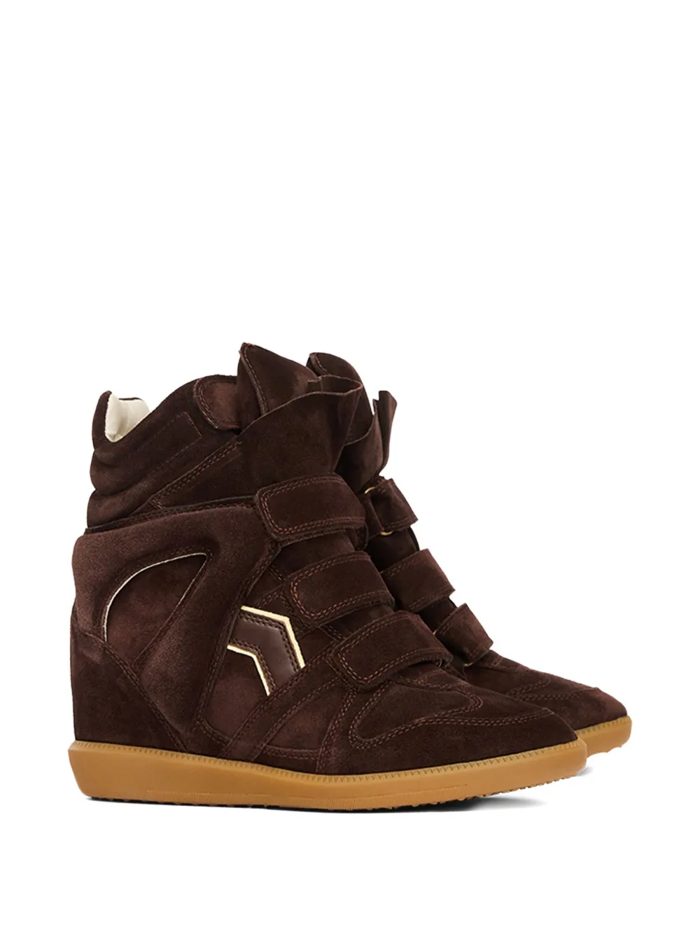 ISABEL MARANT Bekett hi-top sneakers Brown
