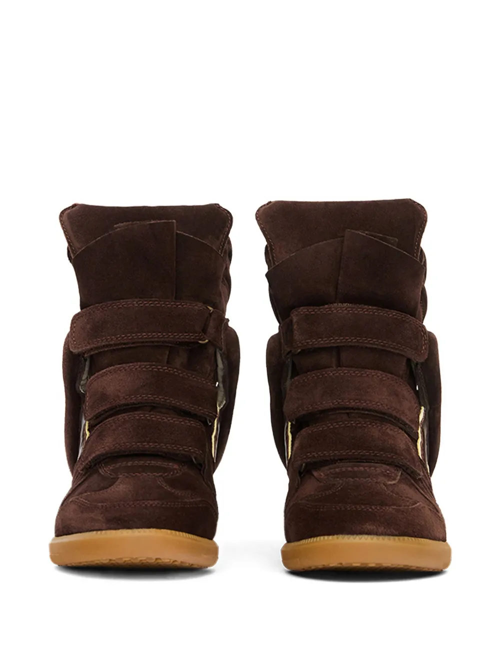 ISABEL MARANT Bekett hi-top sneakers Brown