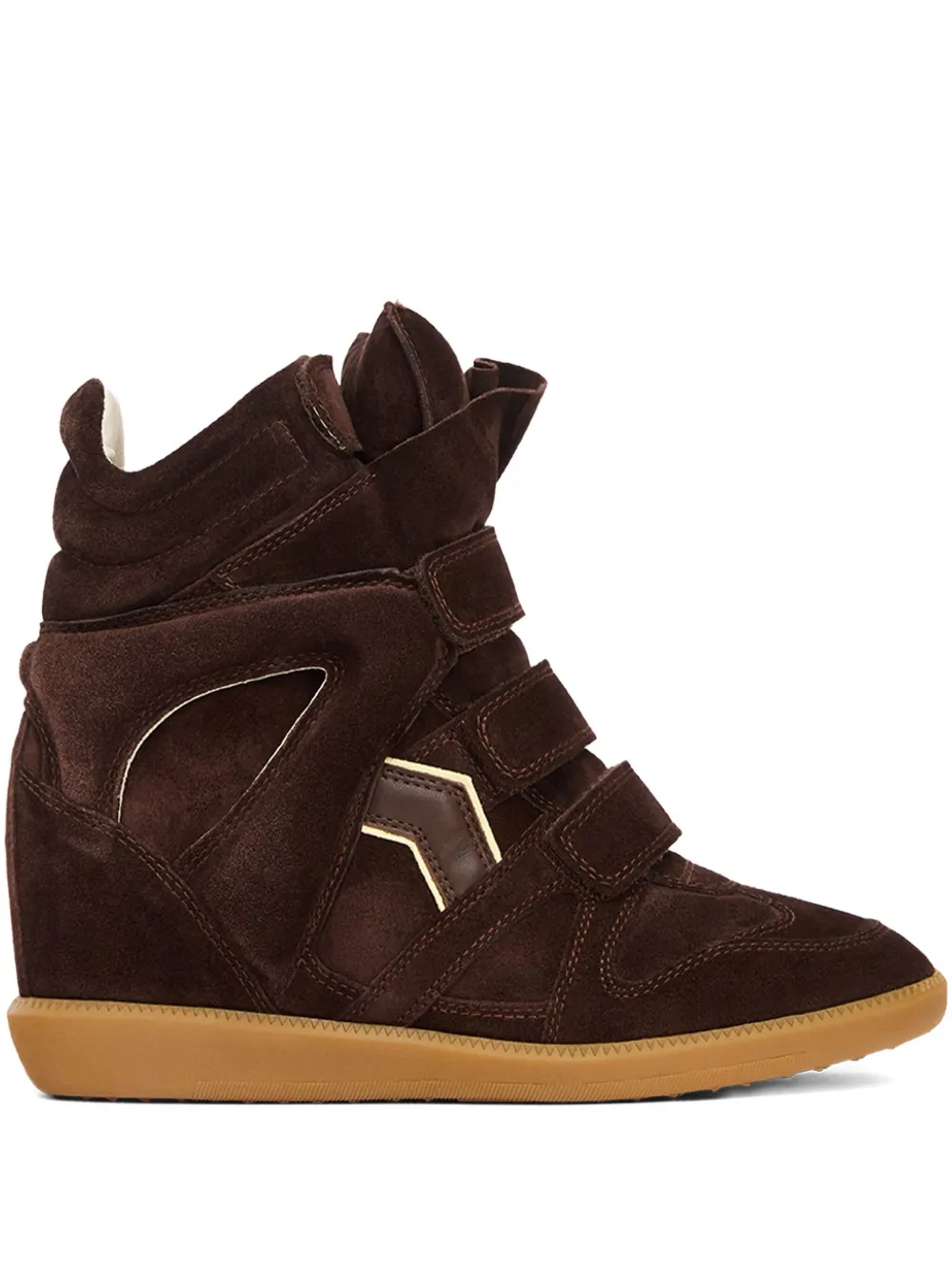 ISABEL MARANT Bekett hi-top sneakers Brown