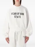 FEAR OF GOD ESSENTIALS fleece sweatshirt - White
