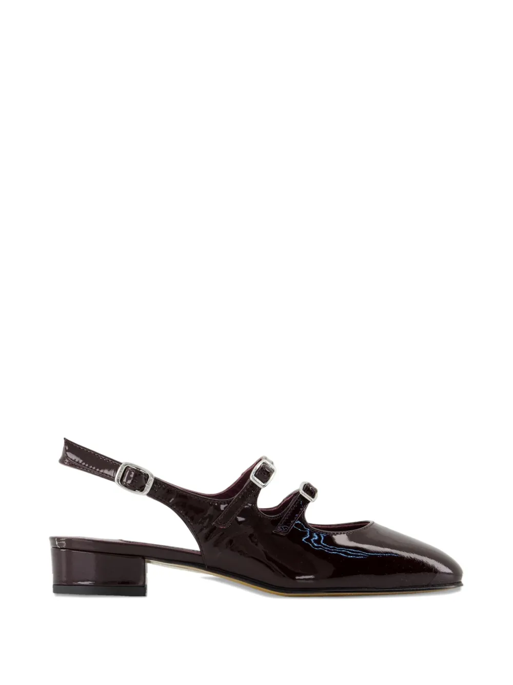 Carel Paris  25mm Peche buckle-detail patent-leather pumps | Flat Pumps | Image 2