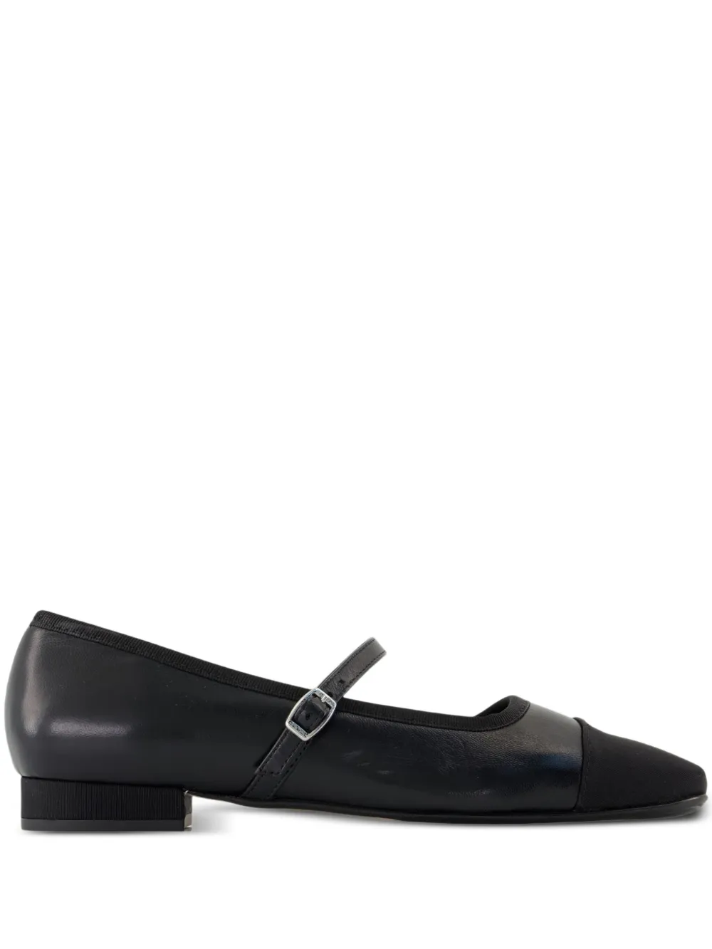 Carel Paris  Gisela buckle-strap calfskin ballerina flats | Black | Image 1