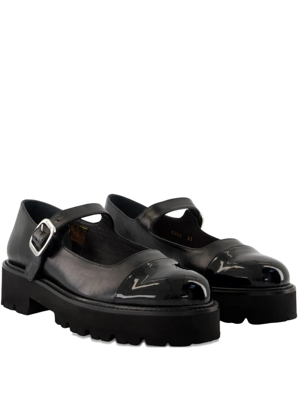 Carel Paris  buckle-strap platform loafers | Black | Image 1