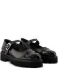 Carel Paris buckle-strap platform loafers - Black