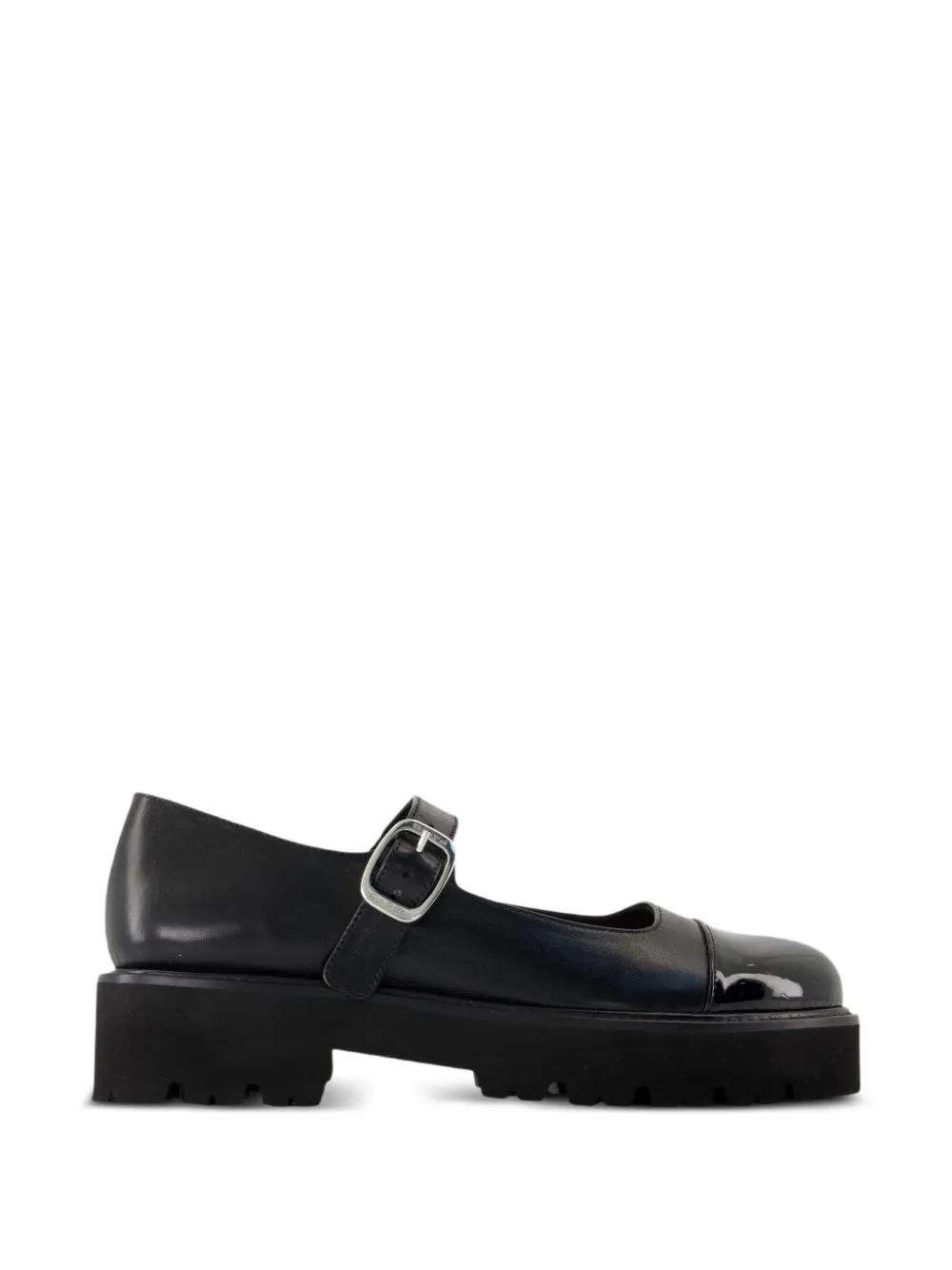 Carel Paris buckle-strap platform loafers Black