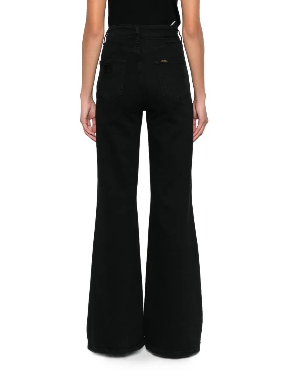 LOIS JEANS met vijf zakken Zwart