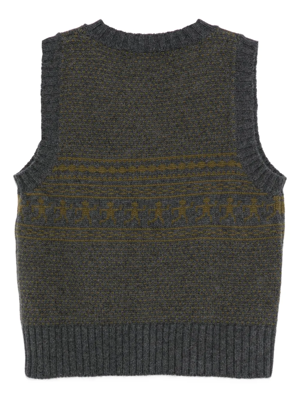 Soeur Fairisle sleeveless knitted top | Knitted Tops | Image 2