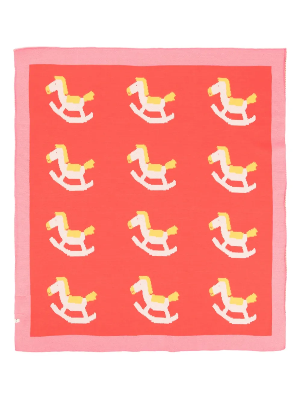 Bobo Choses Rocking Horse blanket | Pink | Image 1