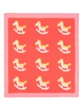 Bobo Choses Rocking Horse blanket - Pink
