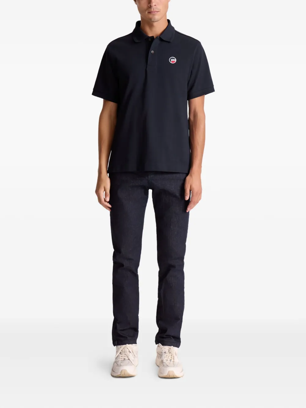 Fusalp Gerlo logo-appliqué polo shirt - Blauw