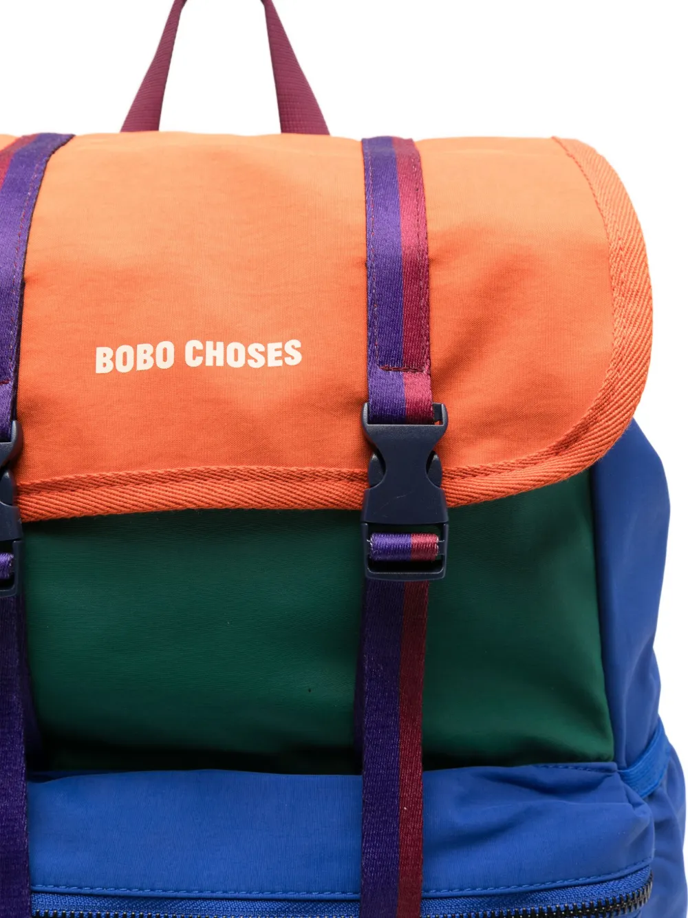 Bobo Choses Rugzak met colourblocking Blauw