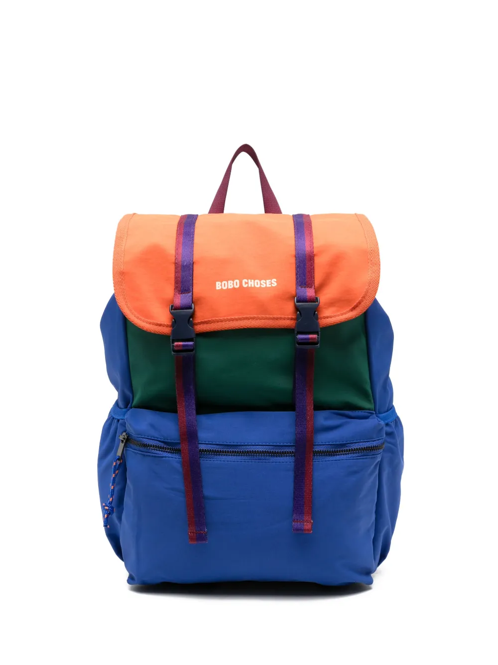 Bobo Choses colour-block backpack | Blue | Image 1