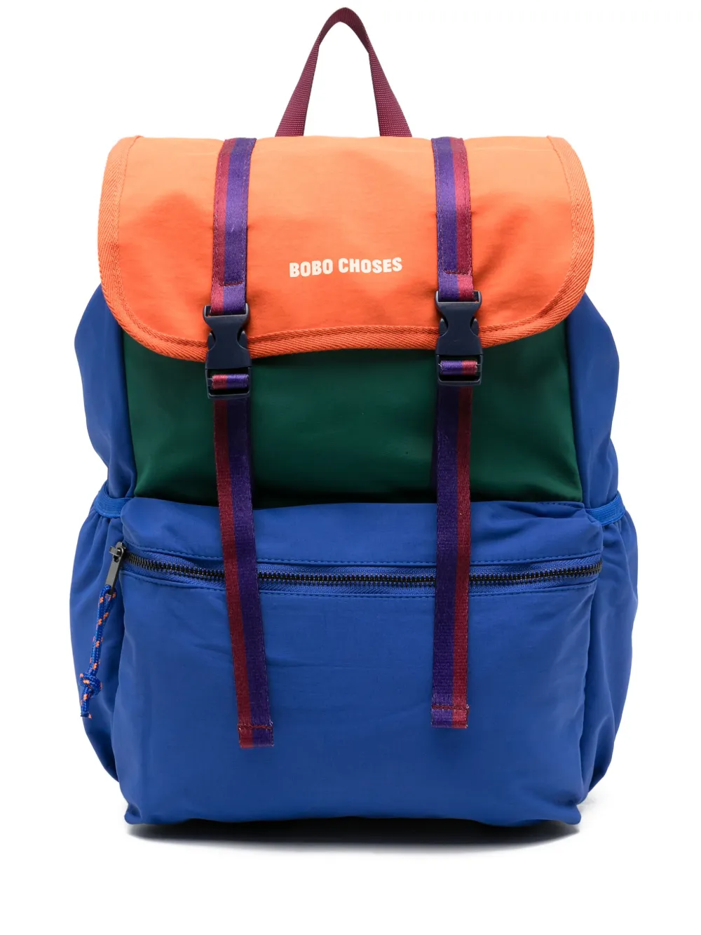 Bobo Choses mochila con diseño color block | azul | Image 1