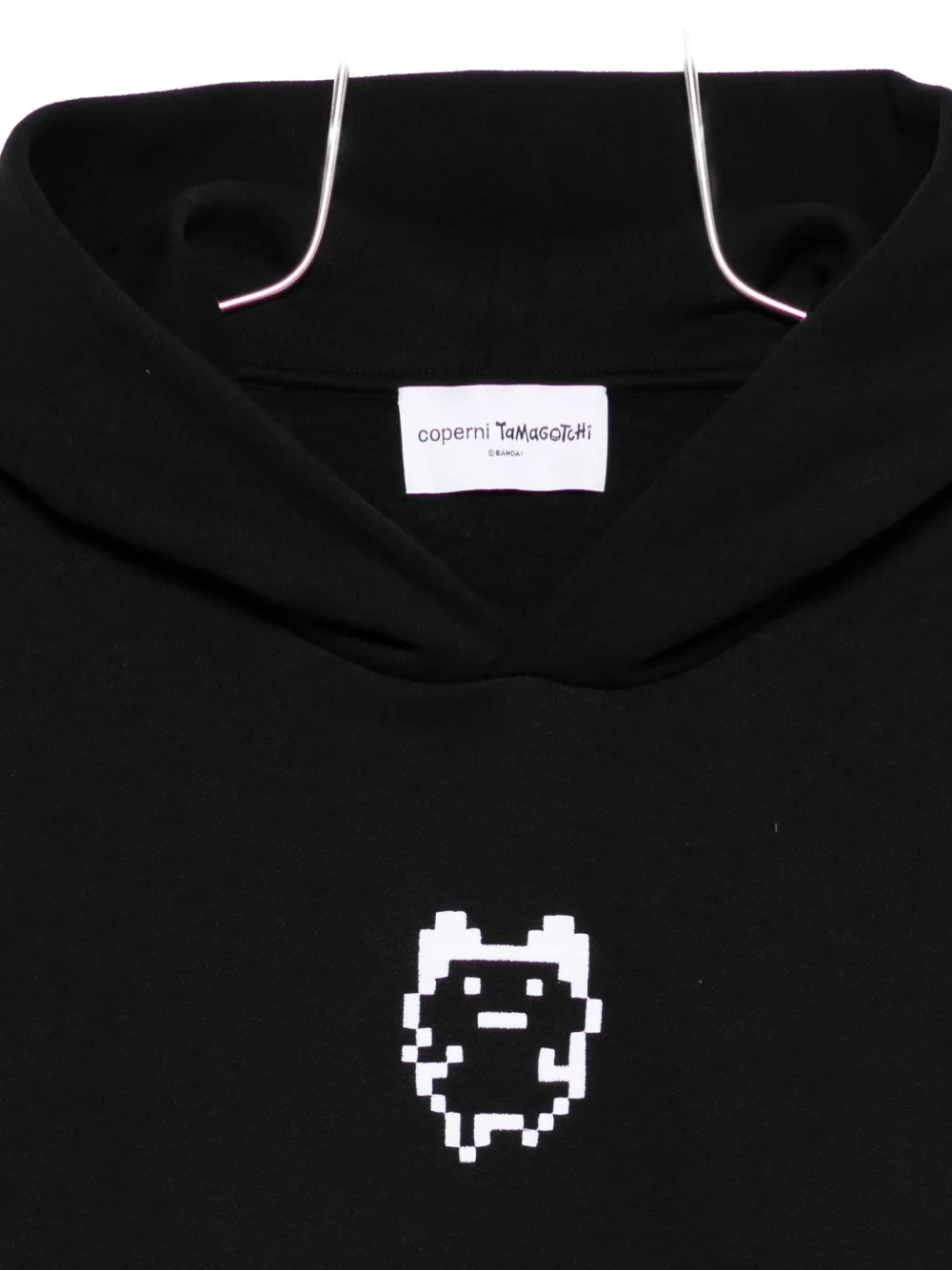 Coperni X Tamagotchi Logo-print Hoodie In Black