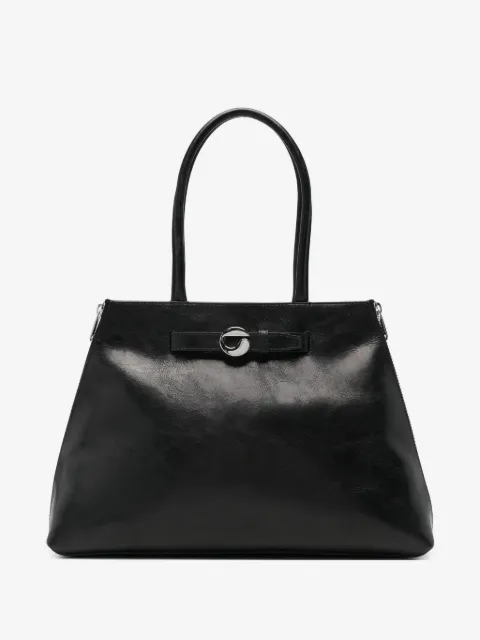 Coperni buckle-fastening leather shoulder bag