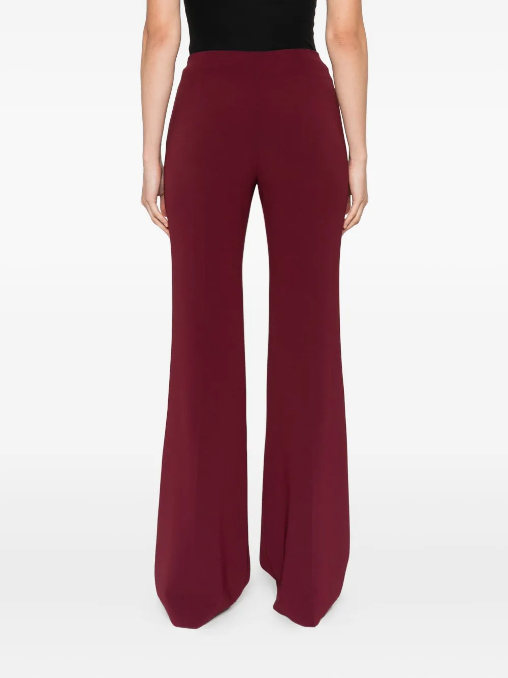 Theory Ausgestellte Hose In Burgundy