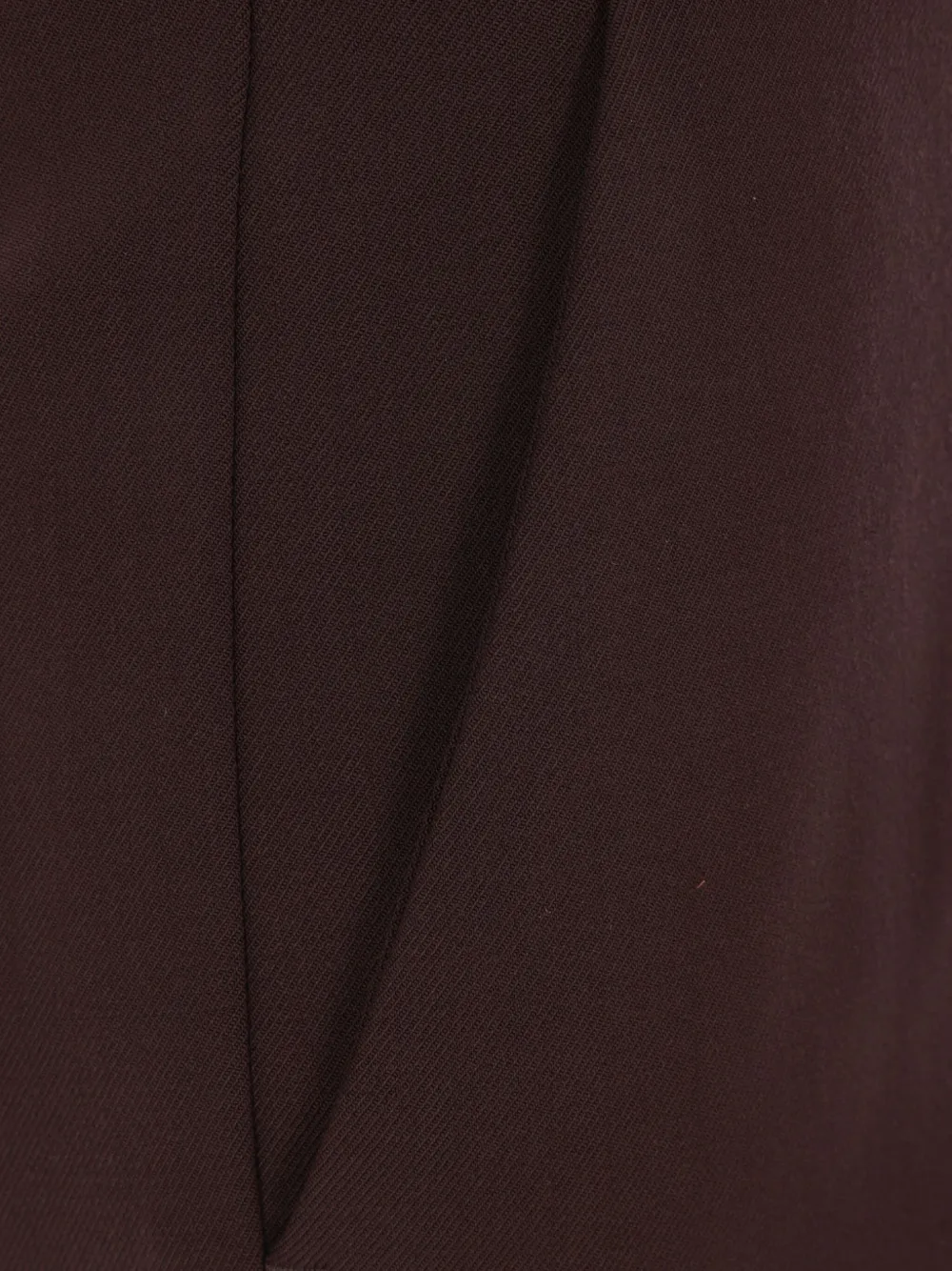 Incotex Pocket Detail Trousers In Brown