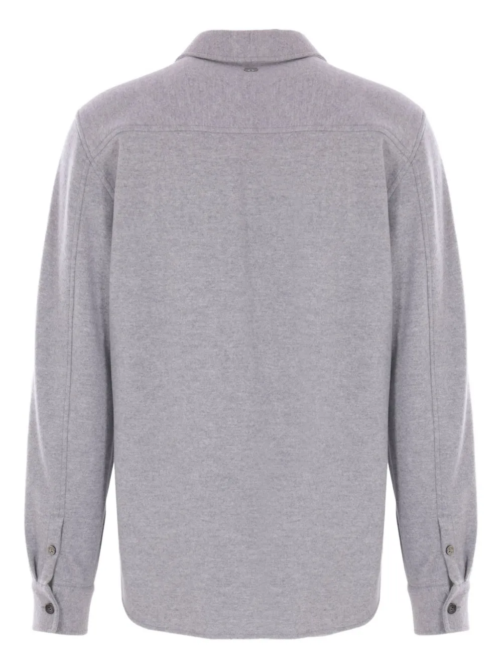 Agnona pointed-collar flap-pocket shirt | Image 2