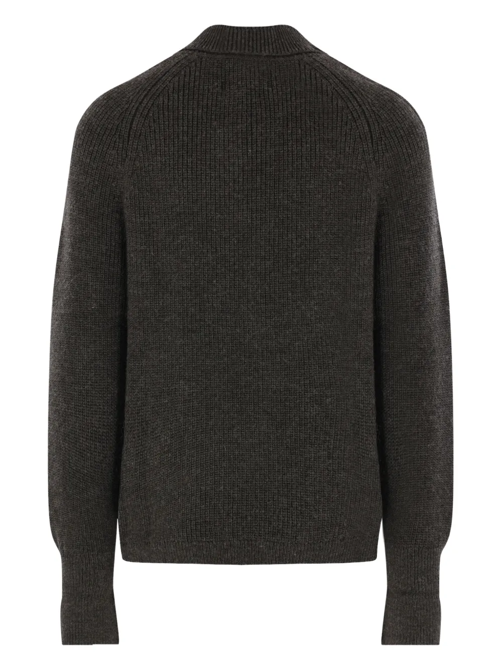 Barbour zip-fastening ribbed-knit cardigan | Cardigans | Image 2