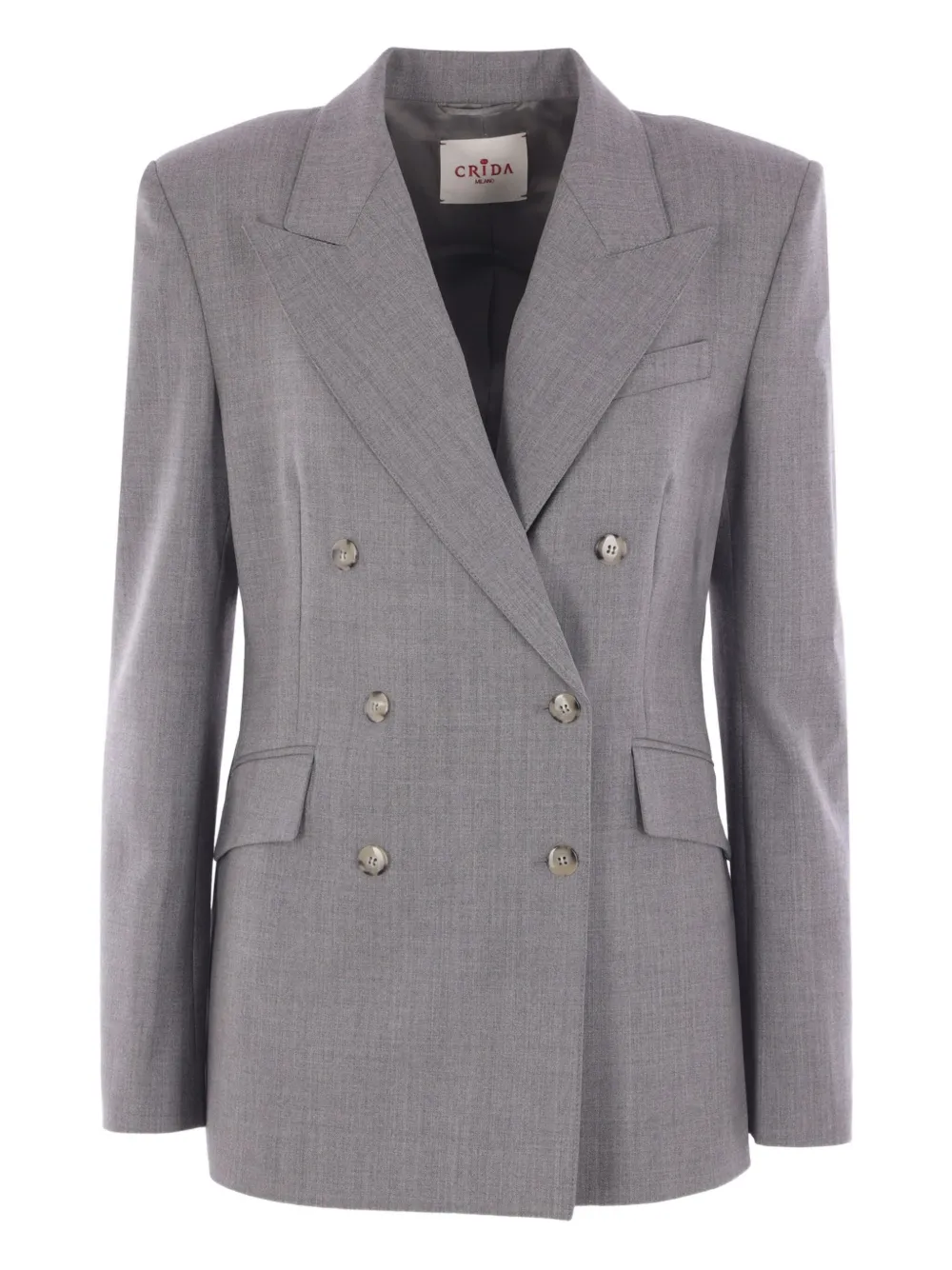 CRIDA double-breasted blazer | Grey | Image 1
