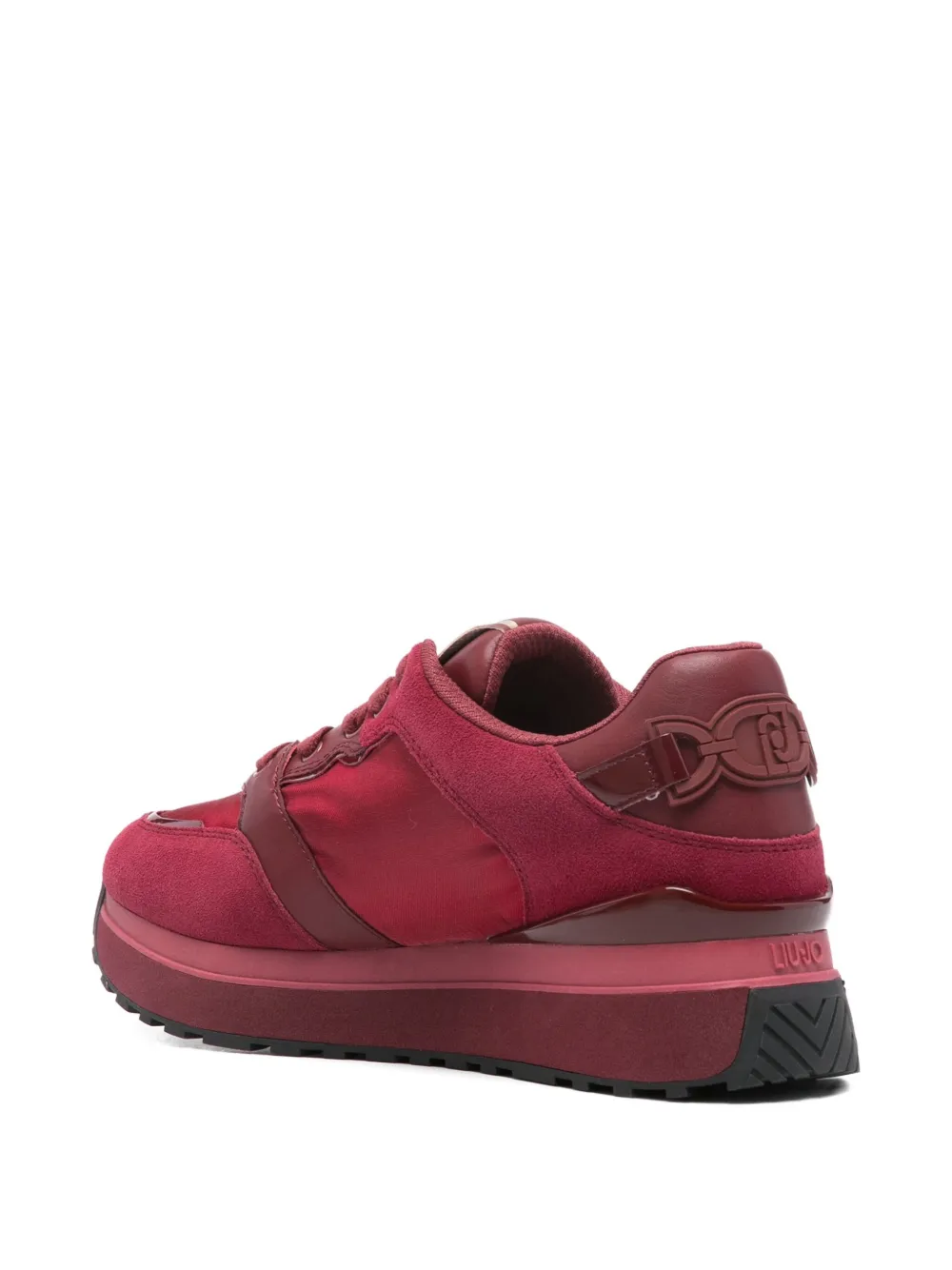 LIU JO panelled sneakers Red