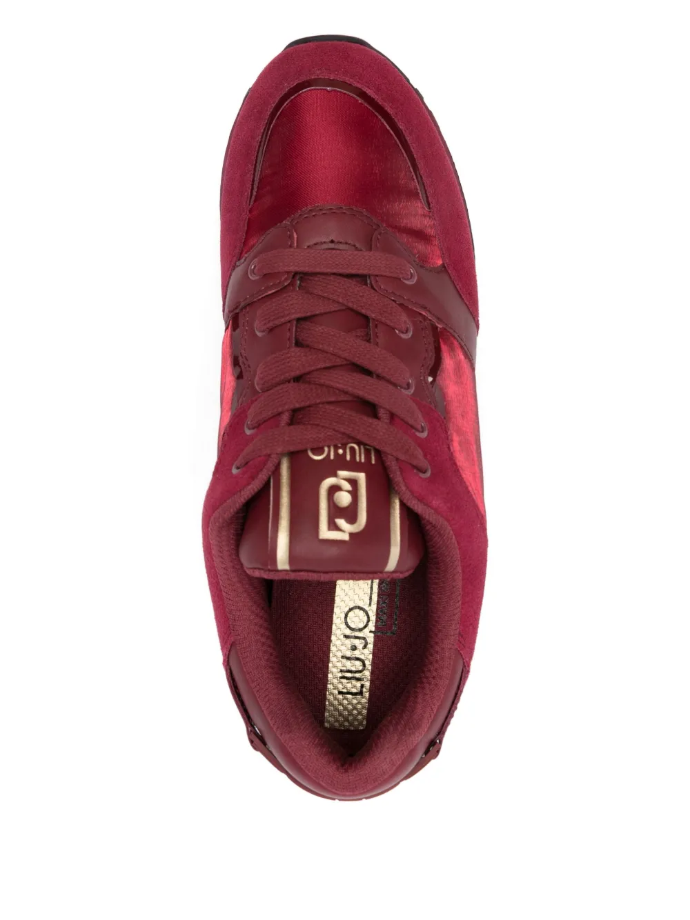 LIU JO panelled sneakers Red