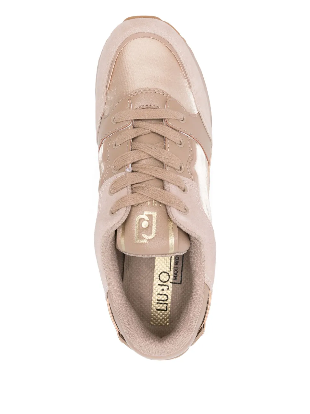 LIU JO panelled sneakers Neutrals