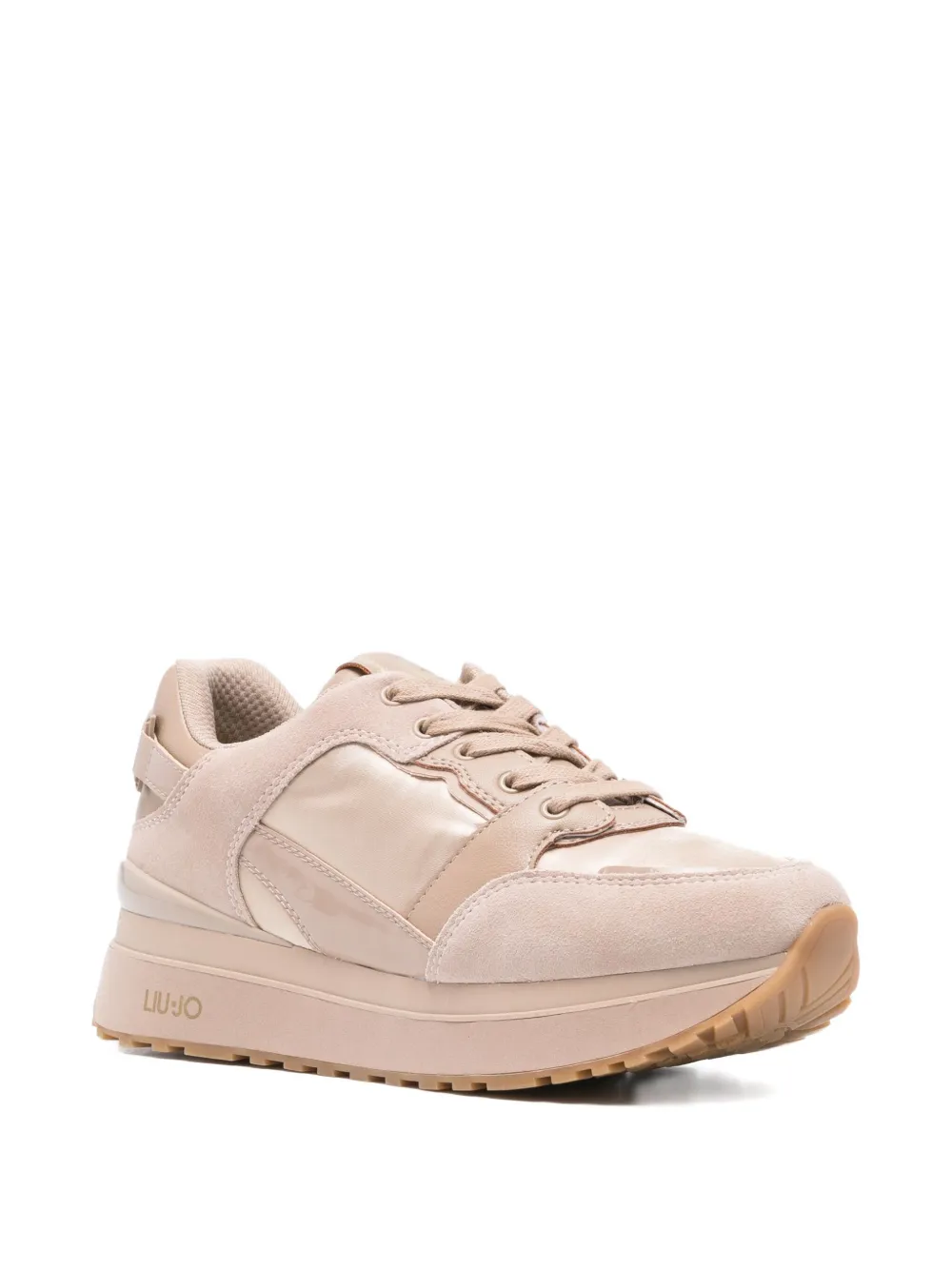 LIU JO panelled sneakers Neutrals