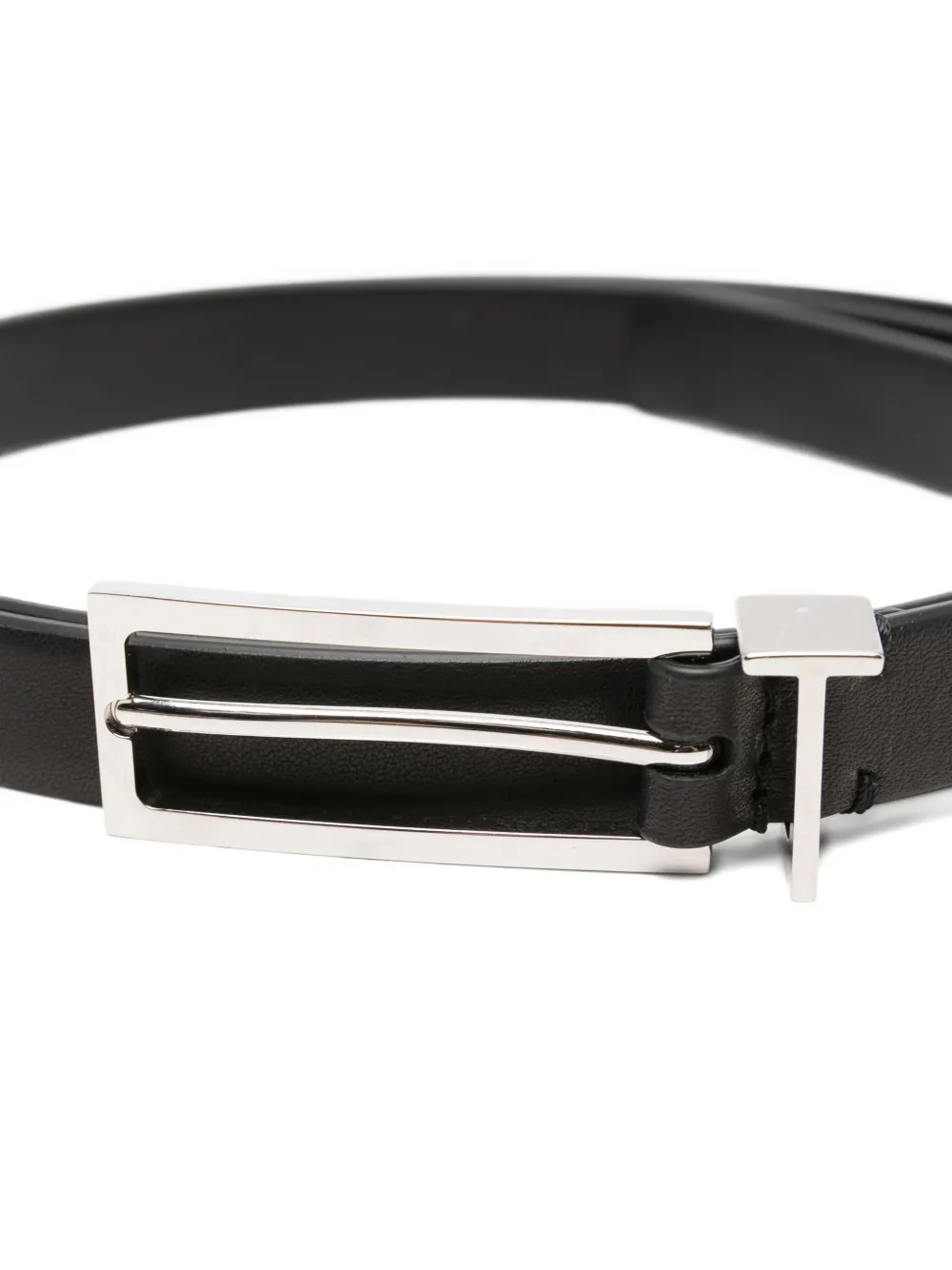 TOM FORD rectangular-buckle belt - Zwart