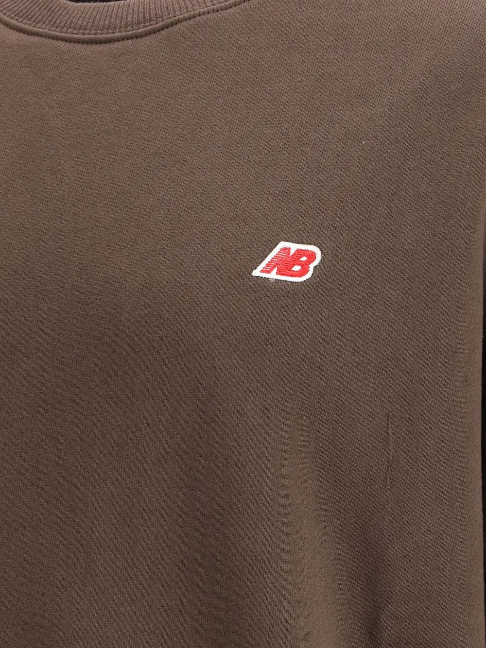New Balance Made in USA Core sweater met ronde hals Bruin
