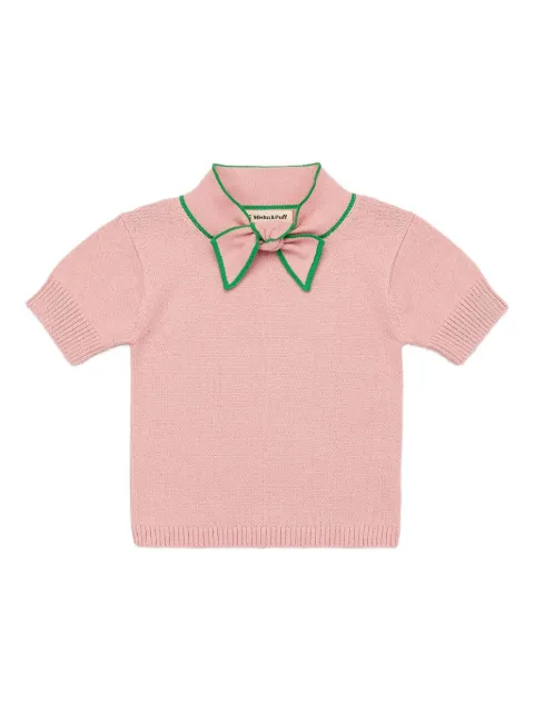 Misha & Puff playera con detalle de moño